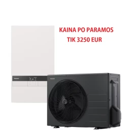 Panasonic Aquarea Bi-bloc K kartos šilumos siurblys WH-SDC0309K6E5 / WH-UDZ09KE5