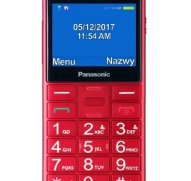 Panasonic Kx-tu155 Raudonasis Telefonas