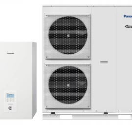 Panasonic T-CAP Super tylus 9kW oras-vanduo šilumos siurblys
