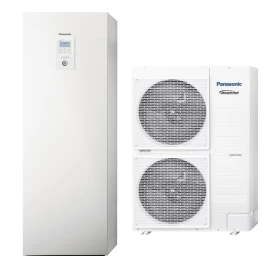 Panasonic viskas viename 9kW oras-vanduo šilumos siurblys