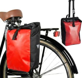 Pannier Galinis Vandeniui Atsparus Dviračių Bagažinės Krepšys Raudonas 13,5l Xqmax Pro