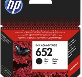 Papildomas Hp 652 Juodos Spalvos Rašalas (f6v25ae) F6v25ae
