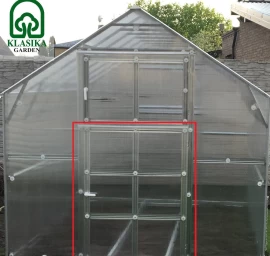 Papildomos durys gale šiltnamiui HOUSE be dangos; 96 x 123 cm