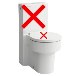 Pastatomas unitazas Laufen VAL rimless, baltas H8242810002311