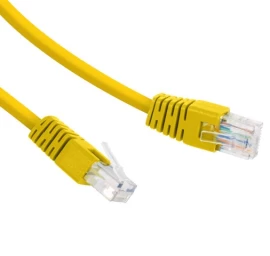 Patch cord Cat.6        UTP 1m yellow