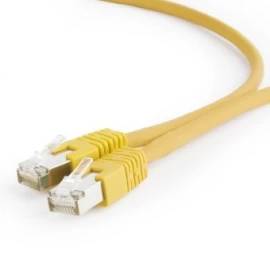 Patch cord Cat.6A S/FTP LSZH   0.25m yellow