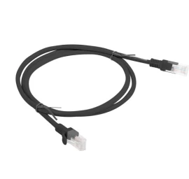 Patchcord cat.6 1.0M    UTP black