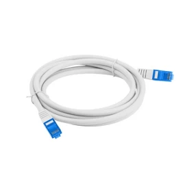 Patchcord kat.6a S/FTP  CCA 1.5m szary