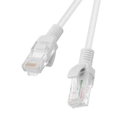 Patchcord UTP Lanberg PCU5-10CC-0025-S (RJ45 - RJ45 ; 0,25m; U/UTP; 5e; gray color)
