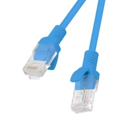 Patchcord UTP Lanberg PCU5-10CC-0300-B (RJ45 - RJ45 ; 3m; U/UTP; 5e; blue color)