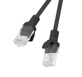 Patchcord UTP Lanberg PCU5-10CC-0500-BK (RJ45 - RJ45 ; 5m; U/UTP; 5e; black color)