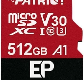 Patriot 512 Gb Atminties Kortelės Adapteris