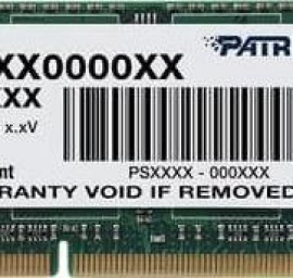 Patriot Atmintis (sodimm/ddr3/4 Gb/1600 Mhz/1,35 V/11cl/single)