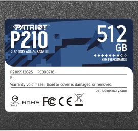 Patriot Memory P210 2.5 512 GB Serial ATA III
