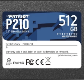 Patriot P210 512gb Ssd (2.5″ /512gb )
