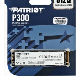 Patriot P300 512gb Ssd (m.2 2280″ /512gb )