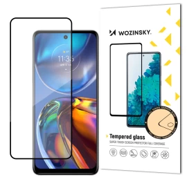 Patvarus 9h Grūdintas Stiklas Visam motorola Moto E32 Ekranui Su case Friendly Rėmeliu, Juodas