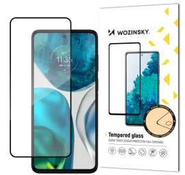 Patvarus 9h Grūdintas Stiklas Visam motorola Moto G52 Ekranui Su case Friendly Rėmeliu, Juodas Patvarus 9h Grūdintas Stiklas Visam motorola Moto G52 Ekranui Su case Friendly Rėmeliu, Juodas