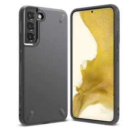 Patvarus Lankstus Dėklas Galaxy S22+ Onyx Grey
