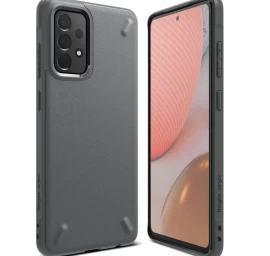 Patvarus Sustiprintas Galaxy A72 4g Onyx Pilkos Spalvos Dėklas
