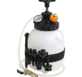 Pavarų dėžės tepalo užpildymo įrenginys 3l su ATF adapterių rinkiniu