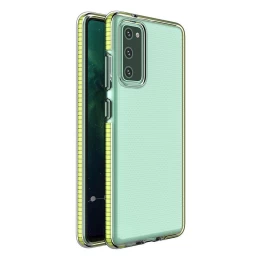 Pavasarinis Gelinis Dėklas Su Spalvotu Rėmeliu, Skirtas Samsung Galaxy A72 4g Geltonos Spalvos Pavasarinis Gelinis Dėklas Su Spalvotu Rėmeliu, Skirtas Samsung Galaxy A72 4g Geltonos Spalvos