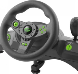 Pc/ps3 žaidimų Ratukas Su Vibracija Esperanza Egw102