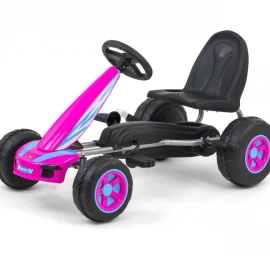 Pedalinis Kartingas Viper Pink