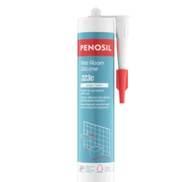 Rūgštinis sanitarinis silikonas PENOSIL Wet Room Silicone 323/323c Rūgštinis sanitarinis silikonas PENOSIL Wet Room Silicone 323/323c