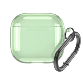 Permatomas Dėklas airpods 4 - Mėtų Spalvos