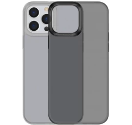 Permatomas Gelinis Dėklas iphone 13 Pro Simple Series Case Black