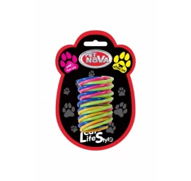 PET NOVA 4 spiralės žaislas katėms 5cm 3pak, CAT-SPRING-SET