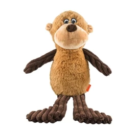 PET NOVA Monkey pliušinė minkšta beždžionė 40cm (6), GRIZZLY-MONKEY