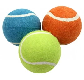 PET NOVA Tennis balls kamuoliukų rinkinys 6cmx3vnt (plūduriuoja) 2pak, TENNIS-BALL-3