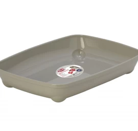 PET NOVA tualetas katėms mažas pilkas 37cm, KITTYTRAY-S-G