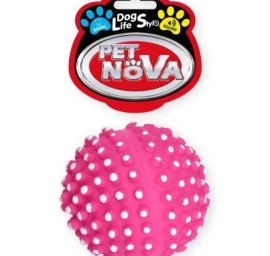 PET NOVA žaislas cypiantis spygliuotas kamuolys 6.5cm 2vnt, VIN-DENTBALL-PI