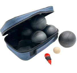 Petankės Kamuoliukai 6 Vnt. - Boules Petanque Black Cover Enero Pro