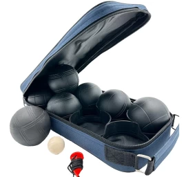 Petankės Kamuoliukai 8 Vnt. - Boules Petanque Black Cover Enero Pro
