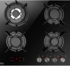 PGCA6111AoFTB Amica     gas on glass hob