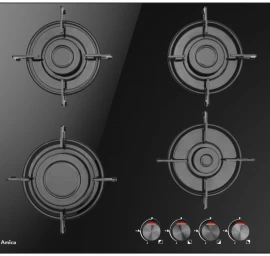 PGCD6100BoB Amic        gas on glass hob