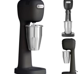 Pieno Kokteilių Plakiklis 400 W Juodos Spalvos - Hendi 221600