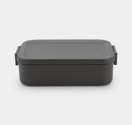 Pietų dėžutė Brabantia Make&amp;Take 1.1 L, tamsi pilka 202520