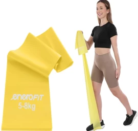 Pilates Training Band 2000x150x0.25mm 5-8kg Geltonos Spalvos