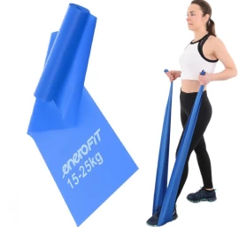Pilates Training Band 2000x150x0.550mm 15-25kg Blue