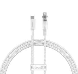 Pintas iphone Explorer Serijos Usb-c - lightning 20w 1 M Baltas Kabelis