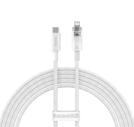 Pintas iphone Explorer Serijos Usb-c - lightning 20w 2 M Baltas Kabelis