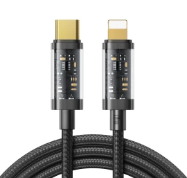 Pintas Kabelis Iphone Usb-c - Lightning Pd 20w 1,2 M Juodas