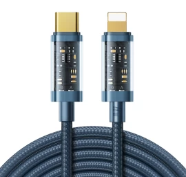 Pintas Kabelis Iphone Usb-c - Lightning Pd 20w 2 M Mėlynas
