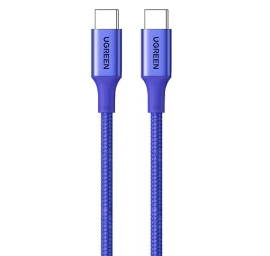 Pintas Kabelis Usb-c - Usb-c Pd 100w 1 M - Mėlynas