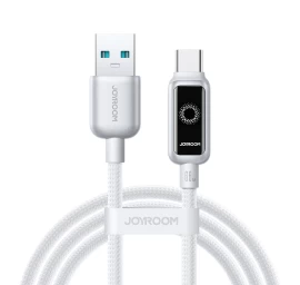 Pintas Usb-a - Usb-c 66w 1,2 M Ilgio Kabelis - Baltas